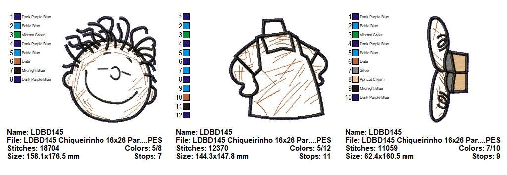 Matriz de Bordado Chiqueirinho – Projeto ITH