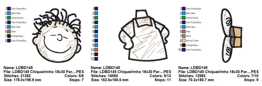 Matriz de Bordado Chiqueirinho – Projeto ITH