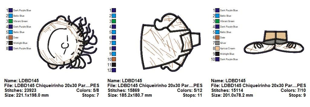 Matriz de Bordado Chiqueirinho – Projeto ITH
