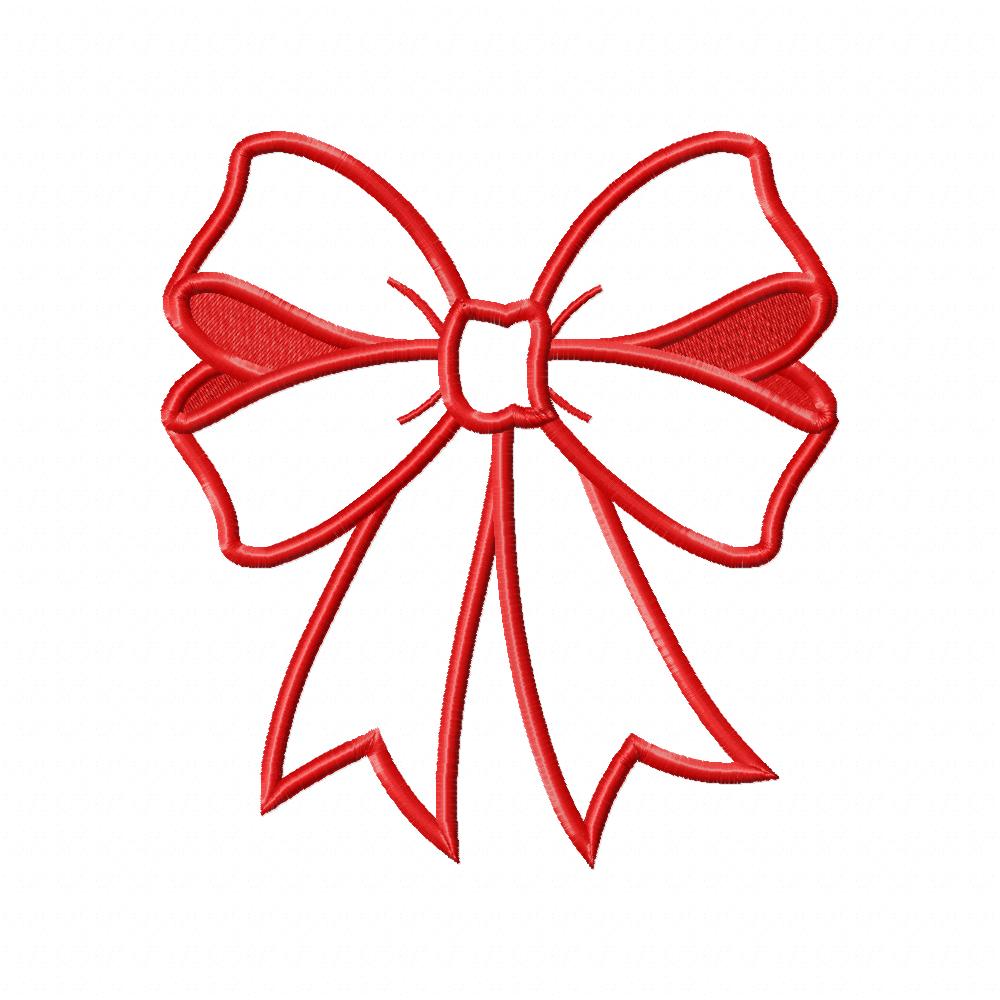 Matriz de Bordado Laço Encantado - Aplique