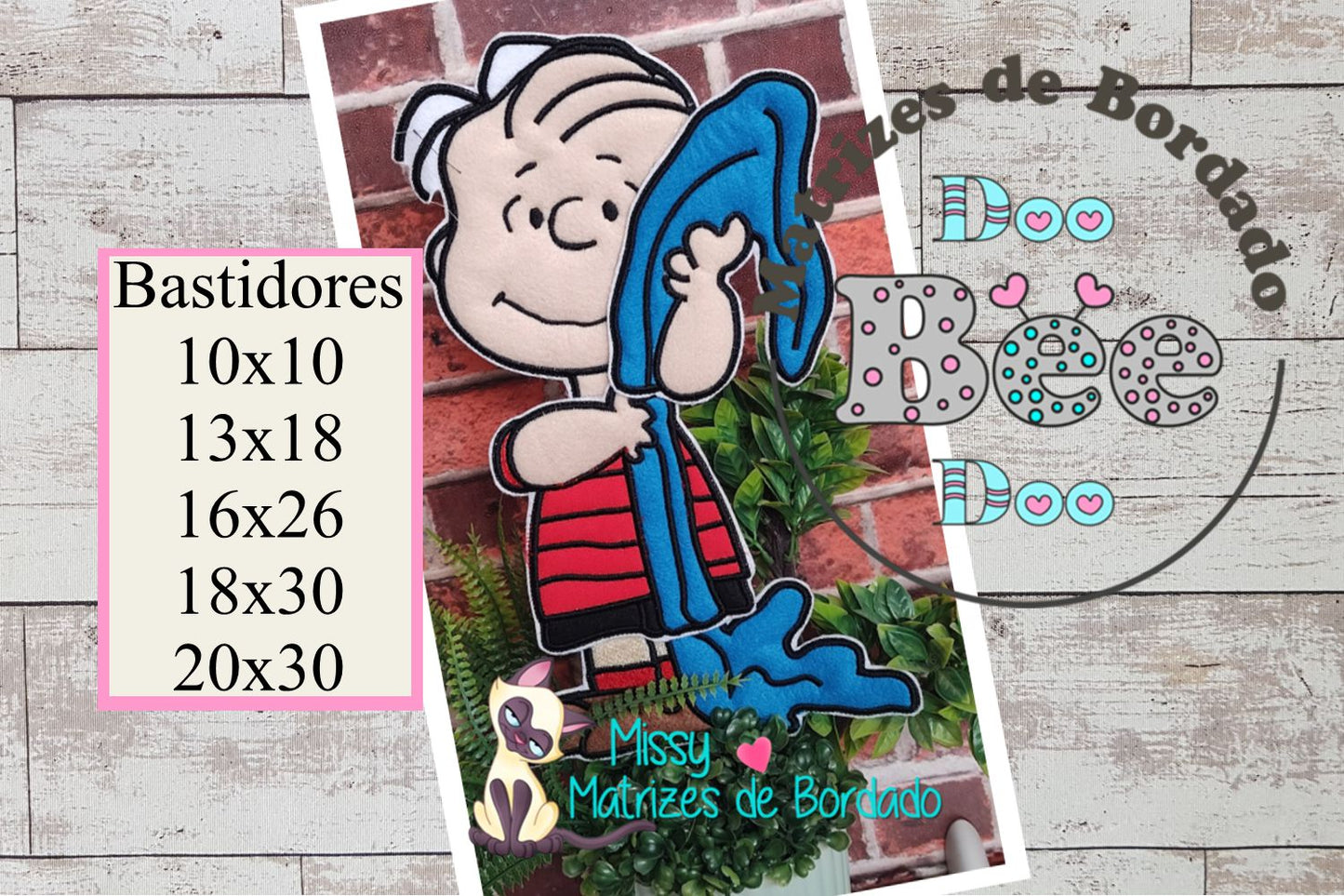 Matriz de Bordado Linus – Projeto ITH