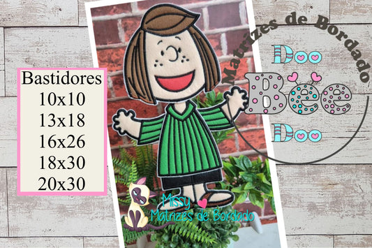 Matriz de Bordado Patty Peppermint – Projeto ITH