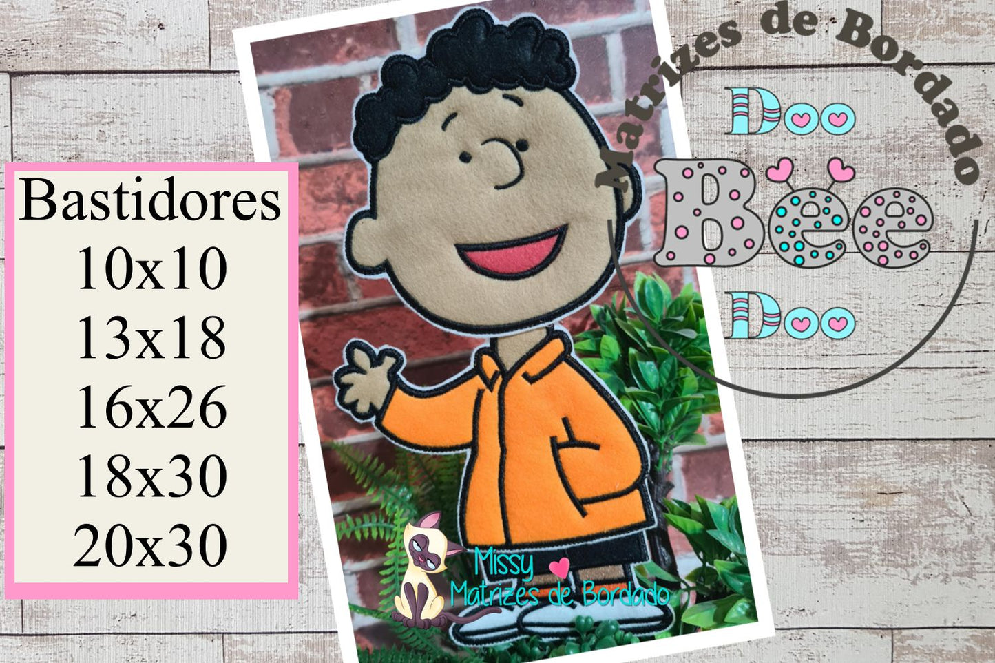 Matriz de Bordado Franklin – Projeto ITH