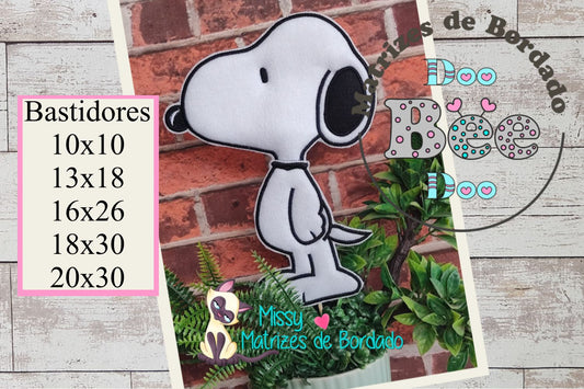 Matriz de Bordado Snoopy – Projeto ITH
