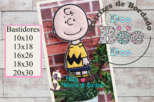Matriz de Bordado Charlie Brown – Projeto ITH