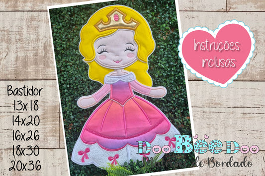 Matriz de Bordado Princesa Aurora – Projeto ITH