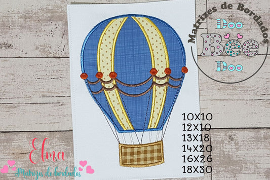 Matriz de Bordado Balão Infantil  – Aplique