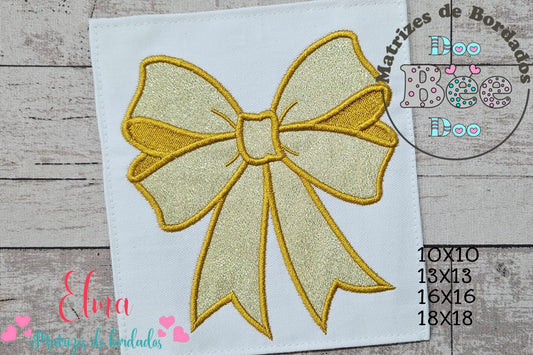 Matriz de Bordado Laço Encantado - Aplique