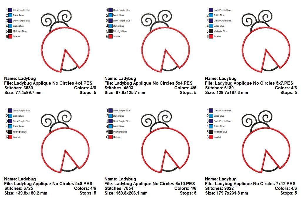 Matriz de Bordado – Joaninha Doce Encanto – aplique