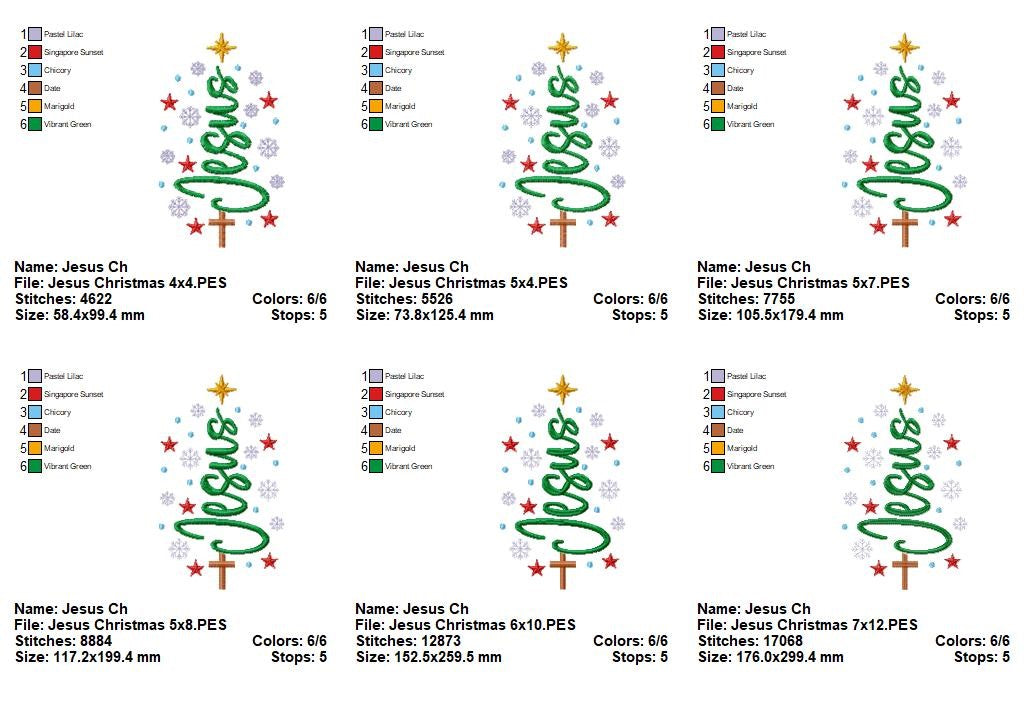 Matriz de Bordado Jesus Natal de Amor – Ponto Satim