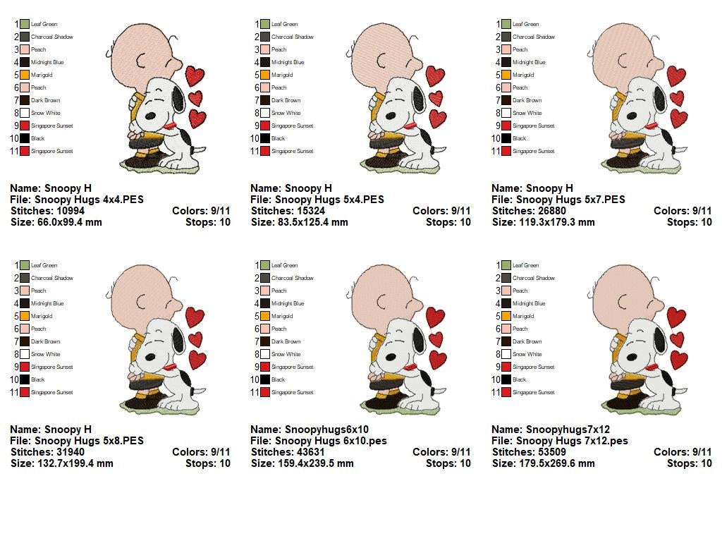 Matriz de Bordado Amigos para Sempre Snoopy e Charlie Brown – Ponto Cheio